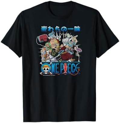 Amazon.com: One Piece Anime Luffy Gear 5 Action Pose T-Shirt